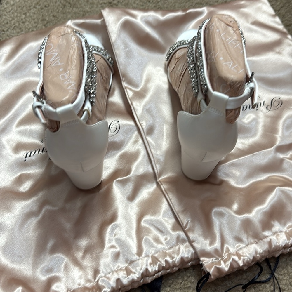 Pnina Tornai for Naturalizer Ahava Satin Embellished Heels - Picture 11 of 15